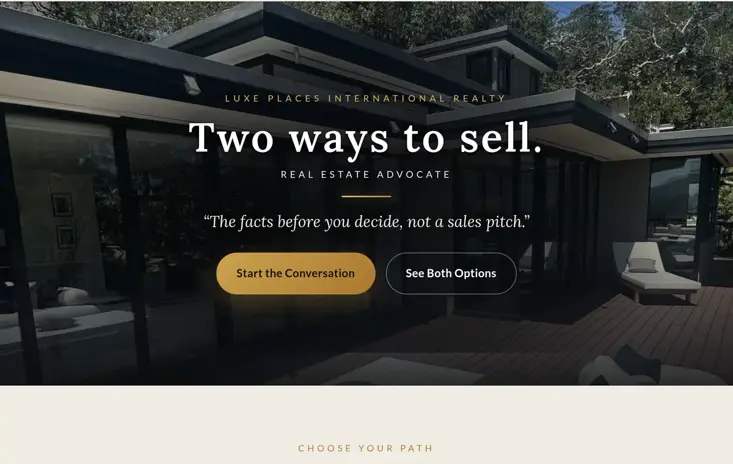 Home value and selling plan tool