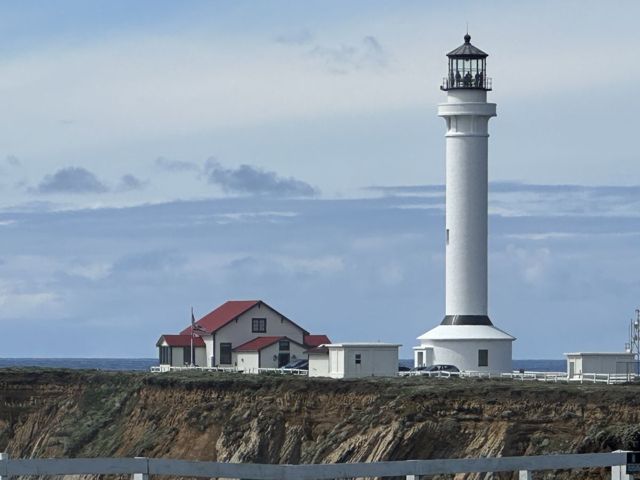 Point Arena lighthouse on the Northern California coast